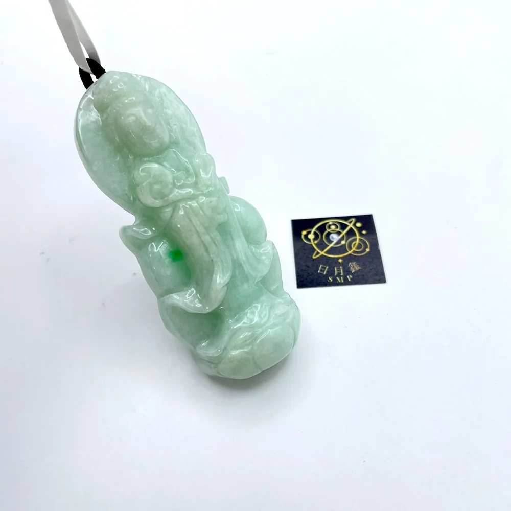 觀音翡翠吊飾